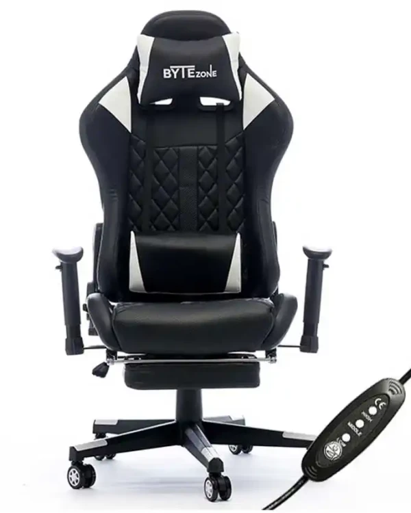 Gaming stolica ByteZone CARBON crnobela