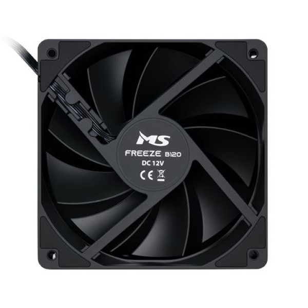 VENTILATOR ZA KUĆIŠTE MS FREEZE B120 crni fan