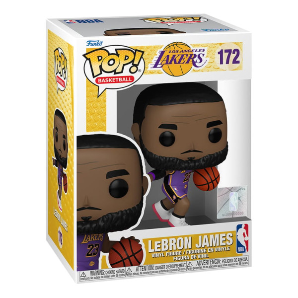 Funko POP! NBA:  Lakers - LeBron James