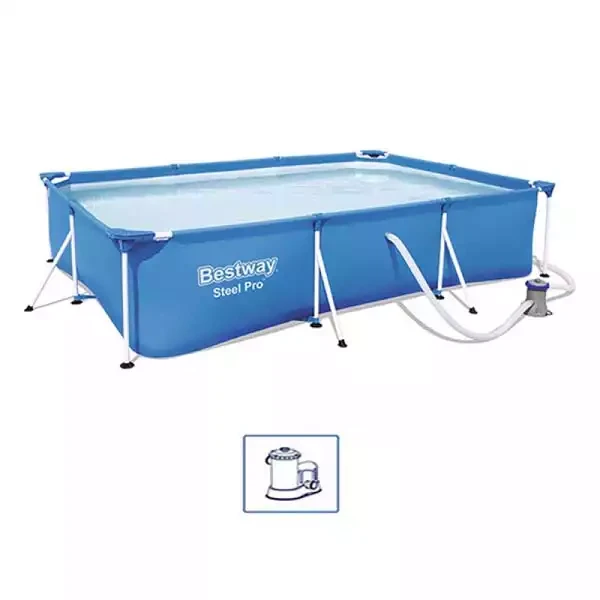 Bazen BestWay SteelProSet 300x201x66cm filter pumpametalna konstrukcija