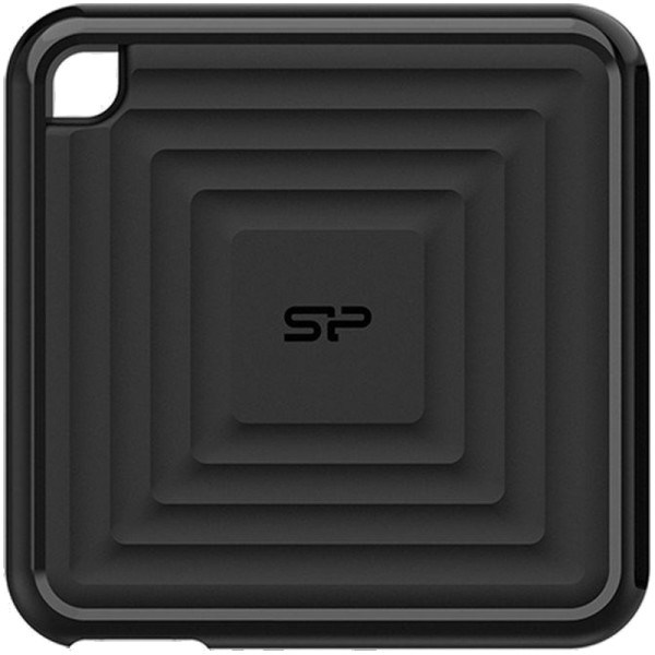 Silicon Power PC60 480GB Portable SSD SATAIII USB 3.2 Gen2 (Type-C) Portable SSD,  RW: up to 540MBs; 500MBs, Black, EAN: 4713436133568 ( SP480GBPSDPC60CK )