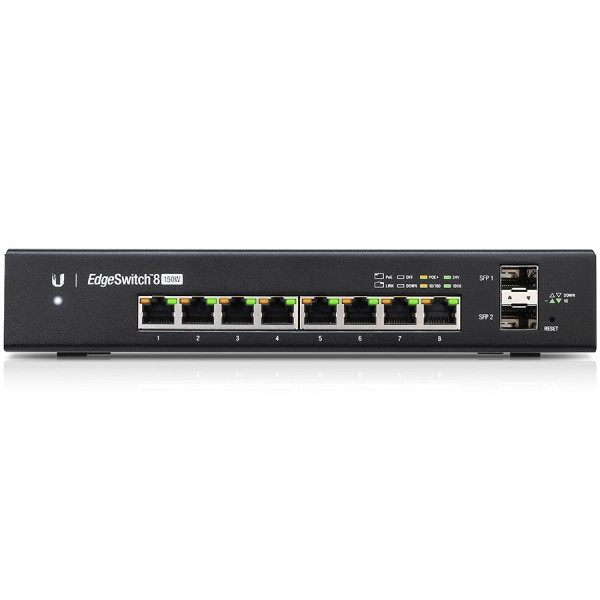 EdgeSwitch 8 Port, 150 W, EU ( ES-8-150W-EU ) 