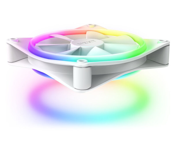NZXT F120 RGB Duo 120mm ventilator beli (RF-D12SF-W1) 