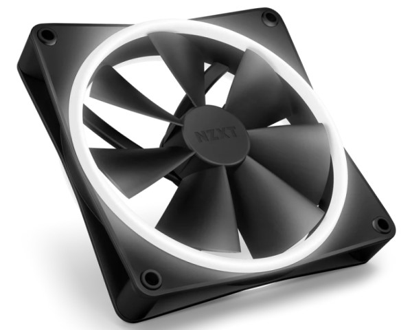 NZXT F140 RGB Duo Twin Pack 140mm ventilator crni (RF-D14DF-B1) 