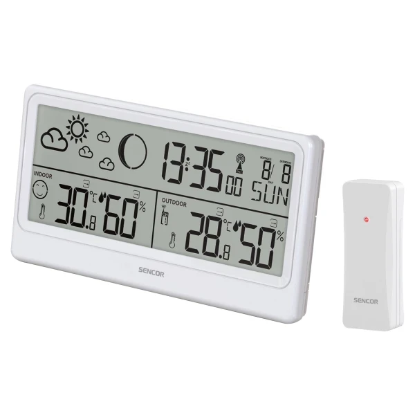 Smart meteorološka stanica SENCOR SWS 3600 bela