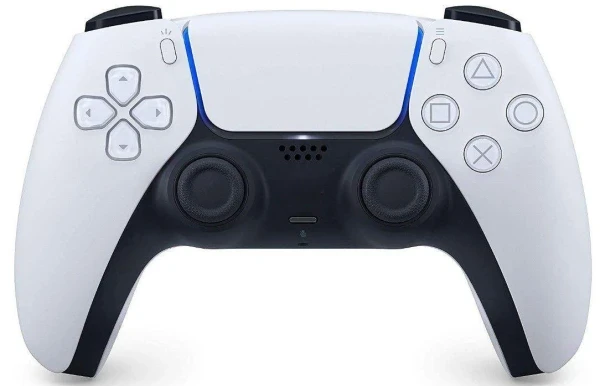 Bežični gamepad Gembird PS5/PC/Vibracija/Trigger/AUX/touchpad/grey-white