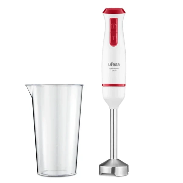 Štapni blender Ufesa Pulsar 600 deluxe/600W/belo-crvena