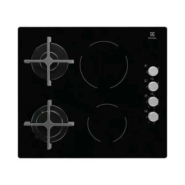 Ugradna ploča Electrolux  EGE6172NOK BI   širina 60cm/mehaničke komande/kombinovana keramička ploča