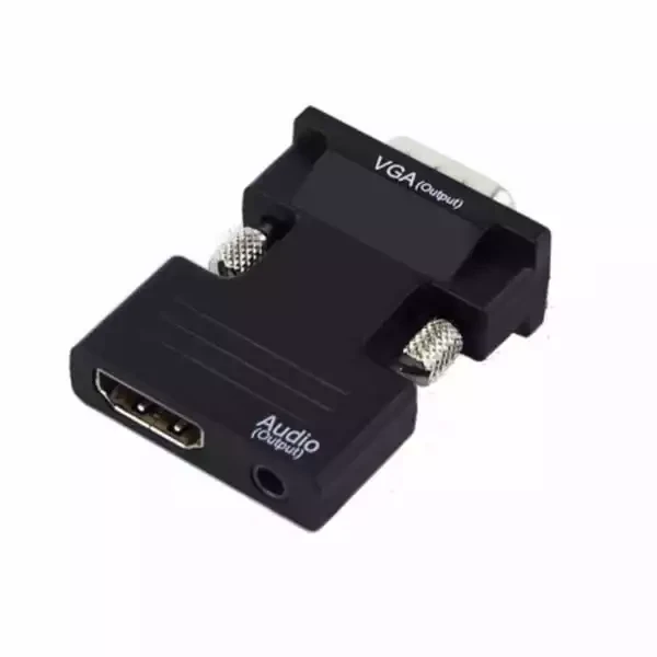 Adapter konverter HDMI/M - VGA/M Linkom Plug In + Audio