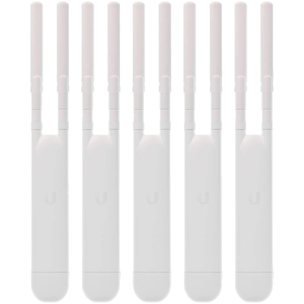 Ubiquiti 5-PACK of UAP-AC-M-EU Networking Interface - (1) 101001000 Ethernet Port Power Method 24V Passive PoE (Pairs 4, 5+; 7, 8 Return);8