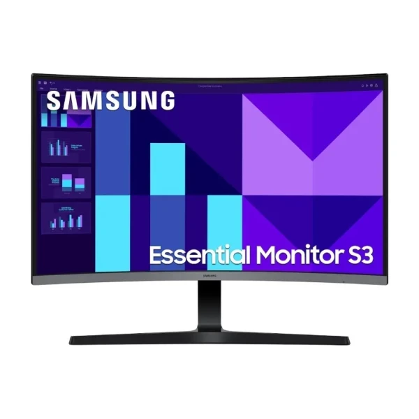 Monitor SAMSUNG LS27D390GAUXEN 27''/VA,zakrivljen/1920x1080/100Hz/4ms GTG/VGA,HDMI/VESA/crna