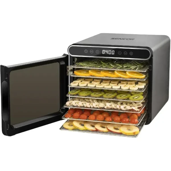 Dehidrator hrane Sencor SFD 7750SS/600W/7 polica/inox