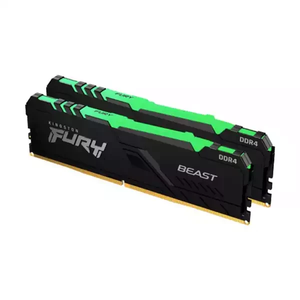 Memorija DDR4 32GB2x163200MHz Kingston Fury Beast RGB  KF432C16BB1AK232