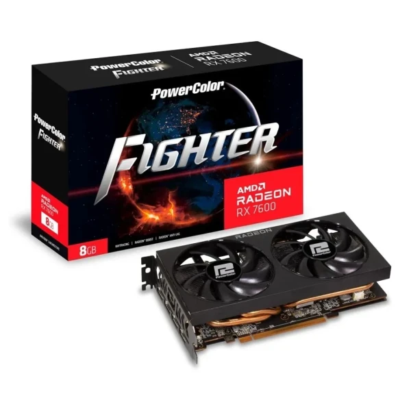 Graficka karta POWER COLOR RX 7600 AMD/8GB/GDDR6/128bit/crna