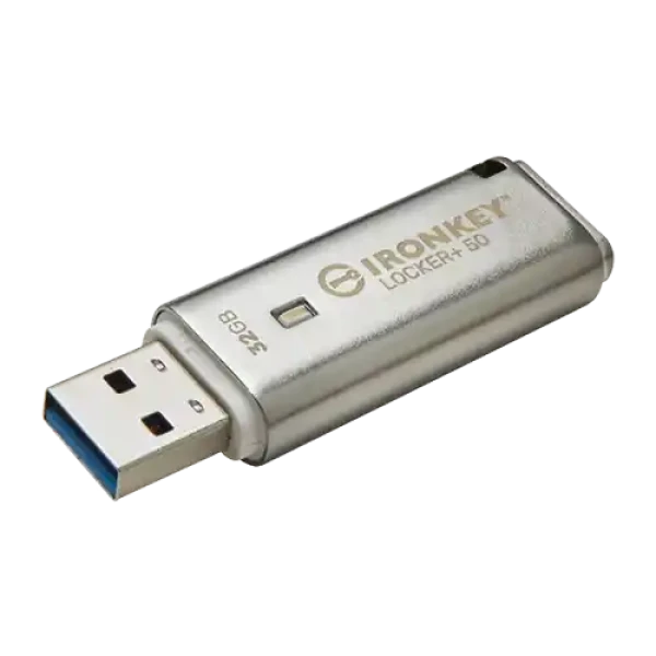 USB Flash 32GB Kingston IronKey Locker+ 50 USB-A 3.2 32GB IKLP50/32GB