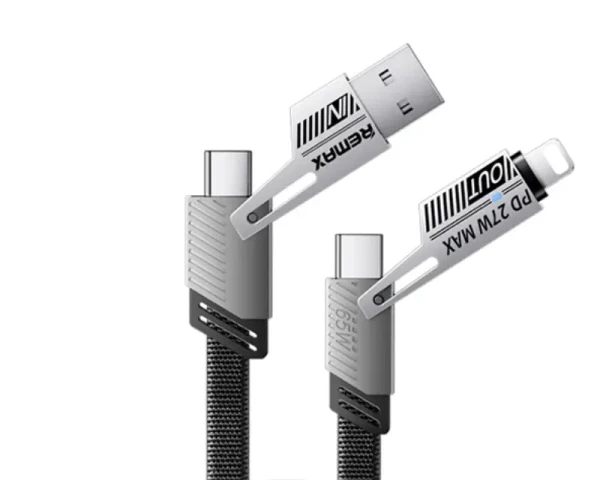 DATA kabl Remax RC-C189 3.1 USB/TIP C/Iphone 65W 1m crna
