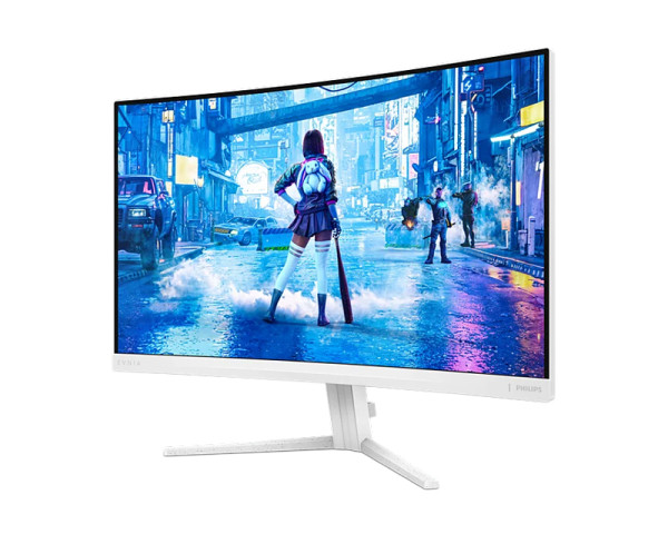 Monitor PHILIPS 27M2C5201L/00 27''/VA,zakrivljen/1920X1080/180Hz/1ms GtG/HDMIx2,DP/VESA/bela