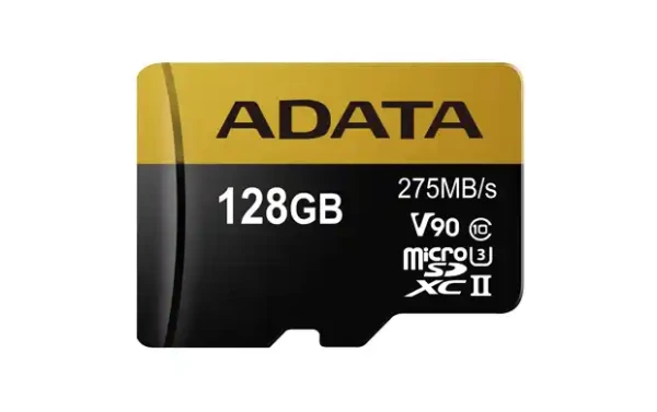 Micro SD Card 128GB AData + SD adapter AUSDX128GUII3CL10-CA1/ class 10/8K/4K
