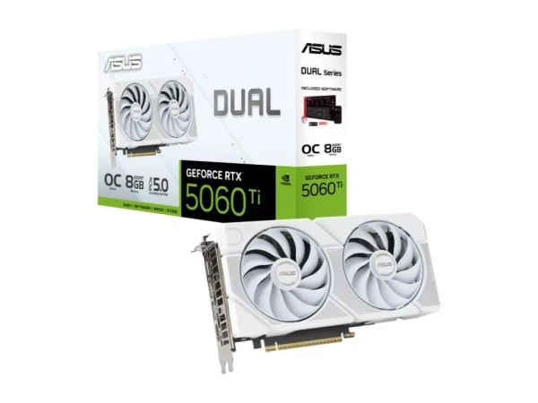 SVGA ASUS RTX 5060 TI DUAL 8GB/GDDR7/128bit/DUAL-RTX5060TI-O8G-W