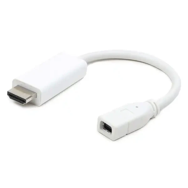 Adapter MiniDisplayport F - HDMI M  CablExpert A-mDPF-HDMIM-001-W