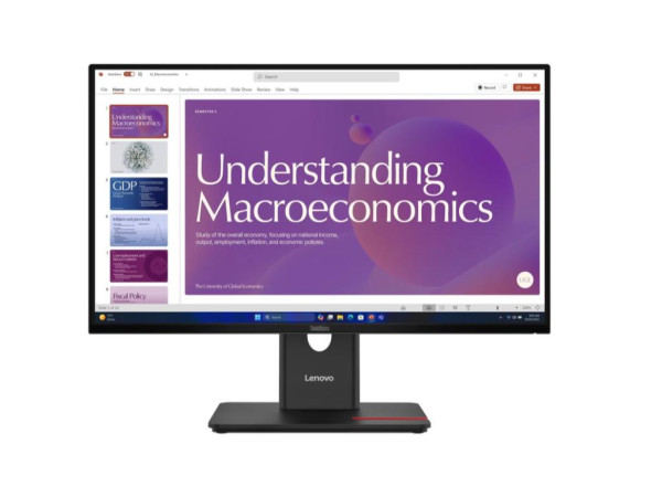Monitor LENOVO ThinkVision T24D-40 23.8''IPS1920x1080120Hz4msUSB-C PD 100W,USB-C PD 15W, 3xUSB-A' ( '64B9GAT1EU' ) 