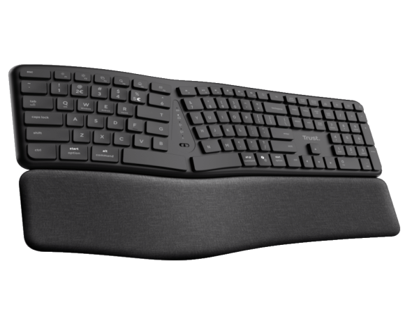 Tastatura TRUST KEYRA ERGO MULTI WRLS KEYBOARD US' ( '25459' ) 