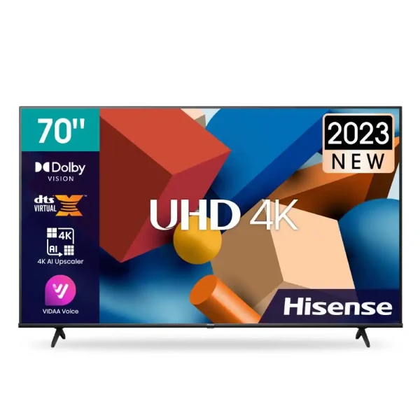 SMART LED TV 70 Hisense 70A6K 3840x2160/UHD/4K/DVB-T2/S/C