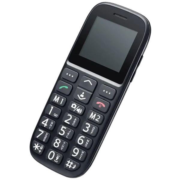 Mobilni telefon Meanit Veteran IV Plus crni