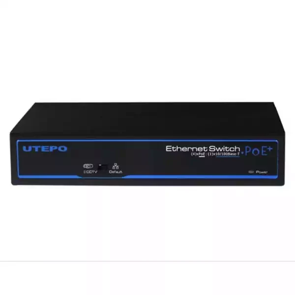 Svič 10100 4-port PoE UTEPO UTP3-SW04-TP60 + 2x Uplink