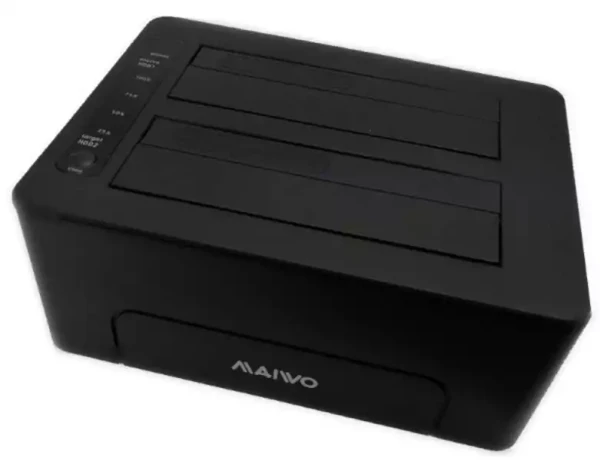 USB Docking Station 2x2,5/3,5  K3082, USB 3.0 Maiwo