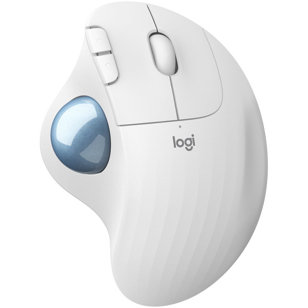LOGITECH M575 ERGO Bluetooth Trackball OFF-WHITE miš beli 
