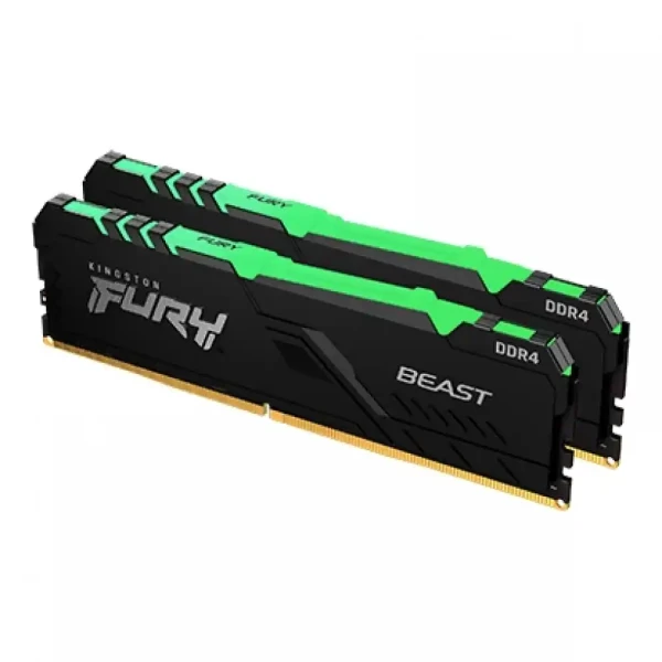 Memorija DDR4 32GB 3600MHz (2x16) Kingston Fury Beast RGB KF436C18BBAK232