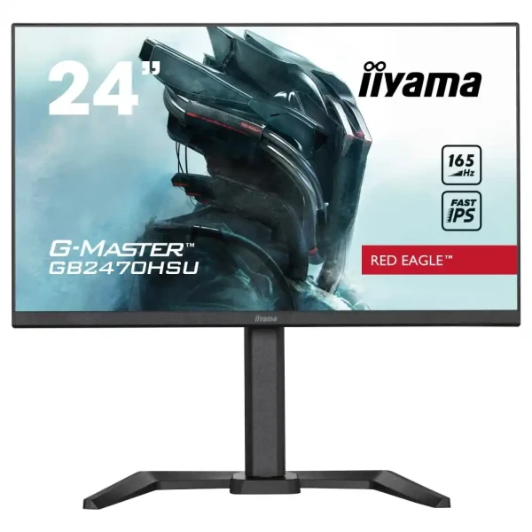 Monitor 23.8 Iiyama Gaming GB2470HSU-B5 1920x1080Full HDIPS0.8ms165HzHDMIDP2x USBZvučnici