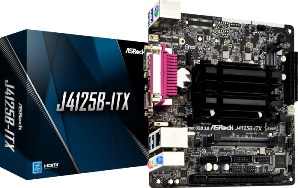 MB AsRock J4125B-ITX D-SubHDMIParallelCOM