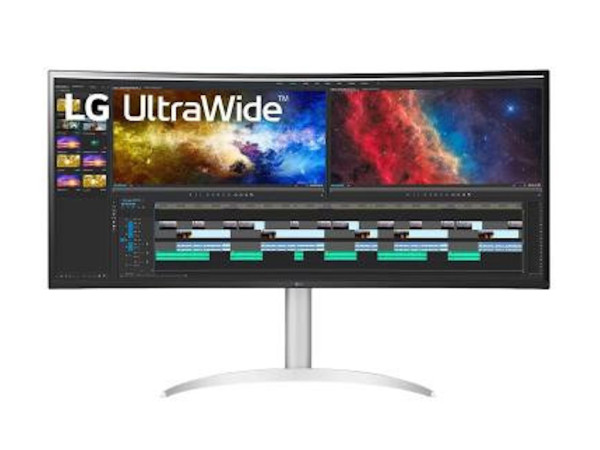 Monitor LG 38WP85CP-W 37.5''/IPS,21:9,zakrivljen/3840x1600/60Hz/5ms GtG/HDMIx2,DP,USB/visina/zvučnici