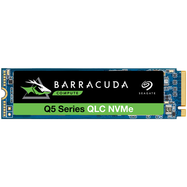 SSD SEAGATE BarraCuda Q5 1TB M.2 2280-S2 PCIe Gen3 x4 NVMe 1.3, ReadWrite: 24001700 MBps, TBW 274 ( ZP1000CV3A001 )
