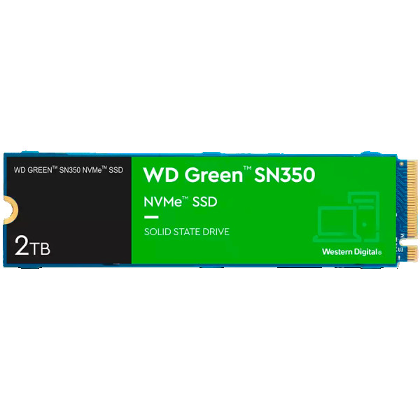 SSD WD Green (M.2, 2TB, PCIE GEN3) ( WDS200T3G0C-00AZL0 )