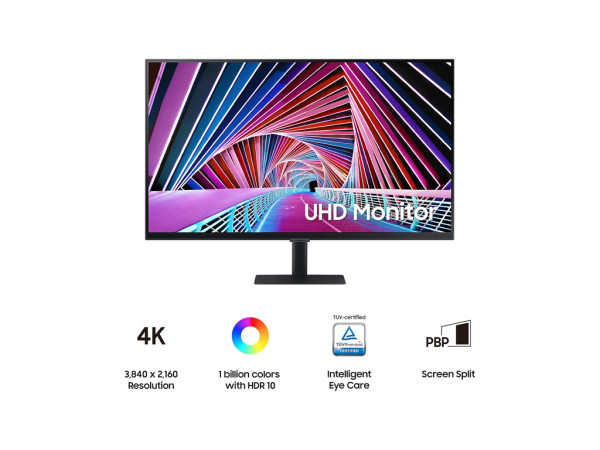 Monitor SAMSUNG LS32A700NWPXEN 32''/VA/3840x2160/60Hz/5ms/HDMI,DP/crna