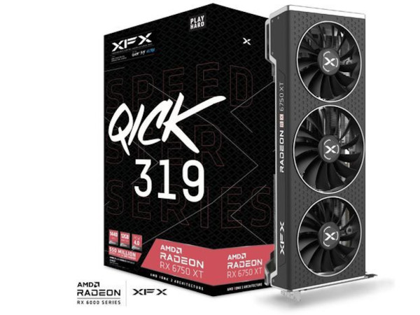 Grafička karta AMD Radeon XFX RX-6750XT 12GB GDDR6 192bit crna' ( 'XF1RX675XYJFDP' )