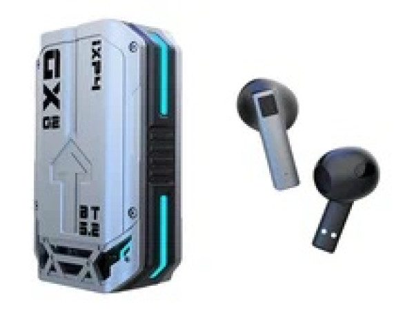 SLUSALICE BUBICE WIRELESS XTRIKE TWS-810 SILVER BLACK