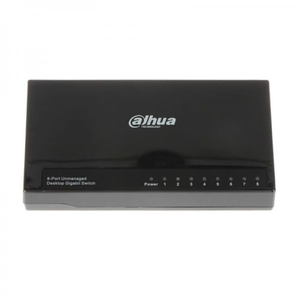 LAN SWITCH 8PORT 10/100/1000 DAHUA PFS3008-8GT-L