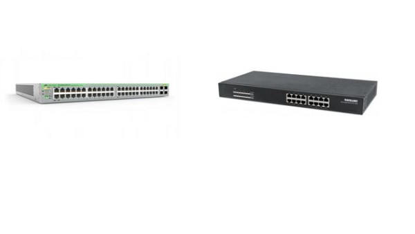 AT GS95052PS PoE 370W web upr. + Intellinet 16-Port PoE