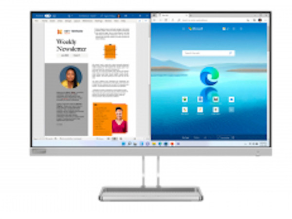 Monitor LENOVO L27i-40 27''/IPS/1920x1080/100Hz/4ms/VGA,2xHDMI/FreeSync/zvučnici/siva