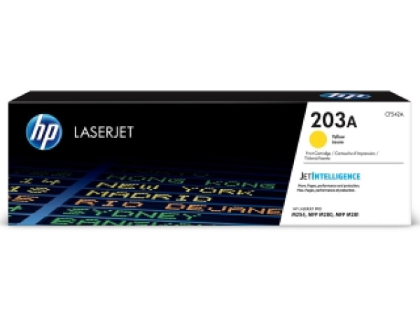 Toner HP 203A/žuta