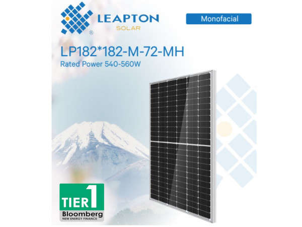 Solarni panel LEAPTON ENERGY LP182*182-M-72-MH, 550W, Monofacijalni' ( 'LP182M72MH-MF' ) 