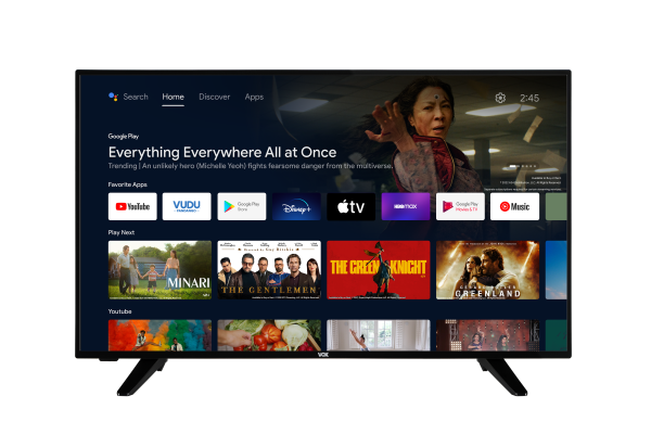 Televizor Vox 43KAF680B Smart, LED, Full HD, 43''(109cm),DVB-T2-C-S2