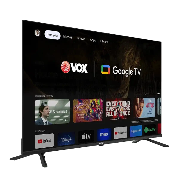 Televizor Vox 50GOU205B Smart, LED, 4K UHD, 50''(127cm), DVB-T2/C/S2