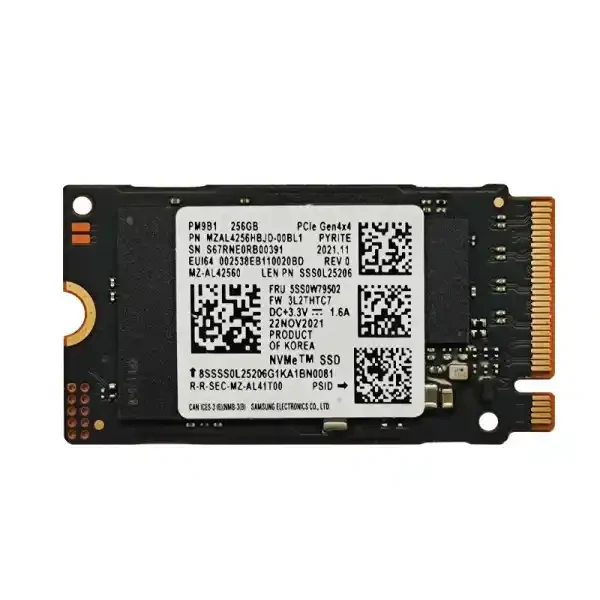SSD M.2 NVMe 256GB Samsung  PM9B1 / 2240 Bulk