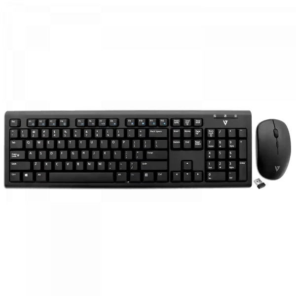 Bežična tastatura i miš V7 CKW200US-E US
