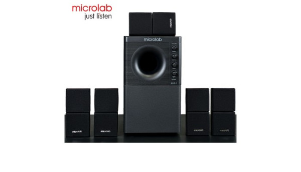Zvučnici Microlab X3 5.1, crni